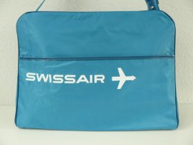 Swissair-Tasche blau